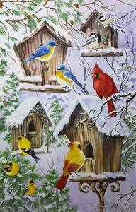 Lorna 2  Birds, Gouache, 10.20.jpg